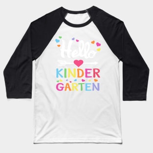 Heo Kindergaten  1st Day of Kindergarten Cute Baseball T-Shirt